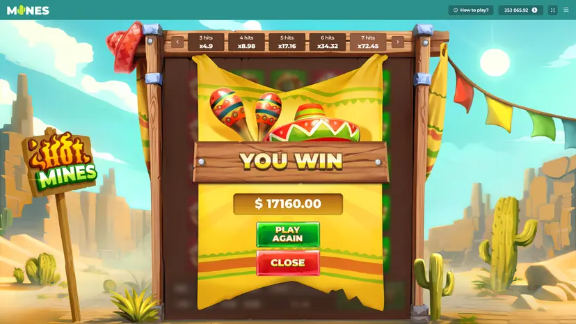 Gagner de l'argent avec Hot Mines